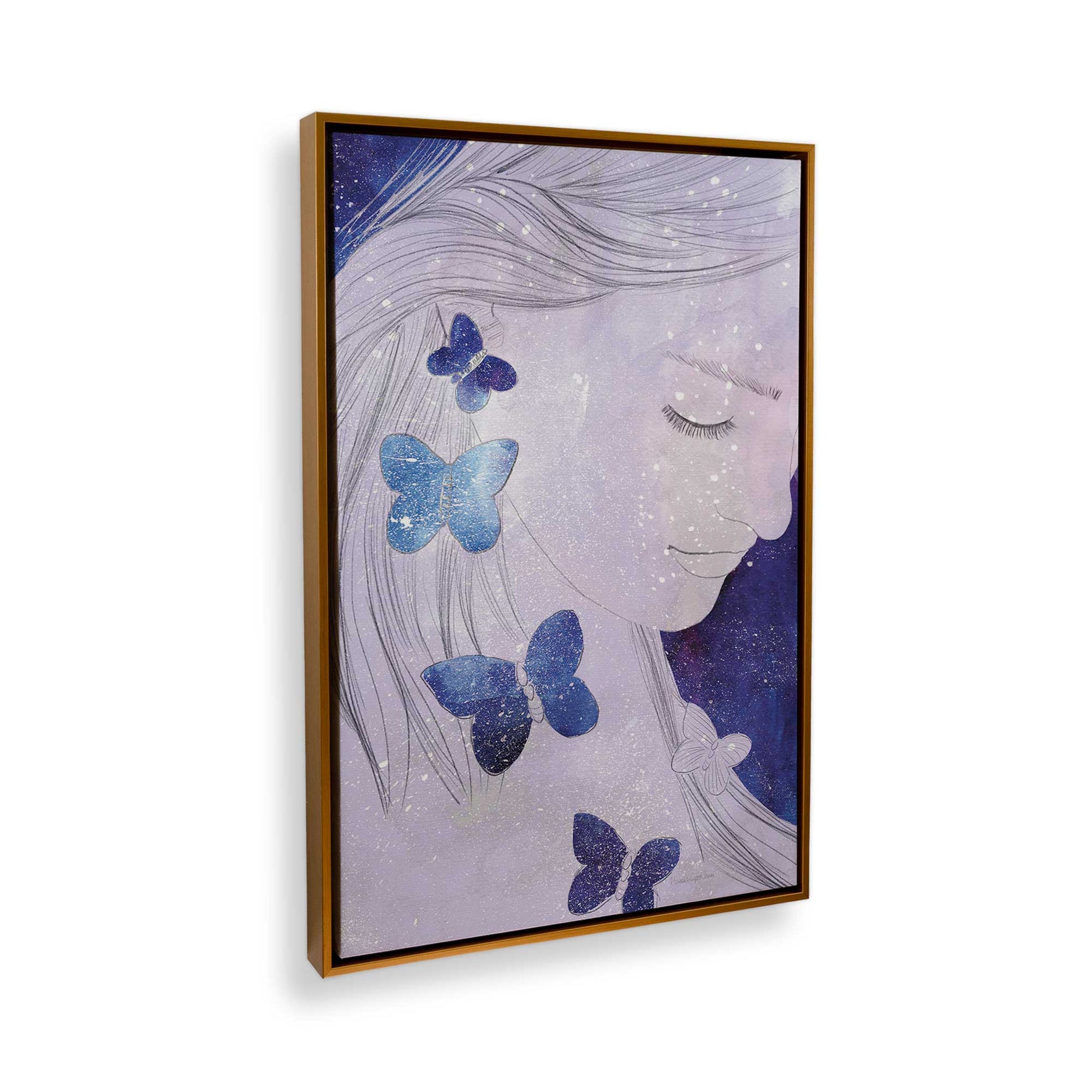 [Color:Polished Gold], Picture of the corner of the art