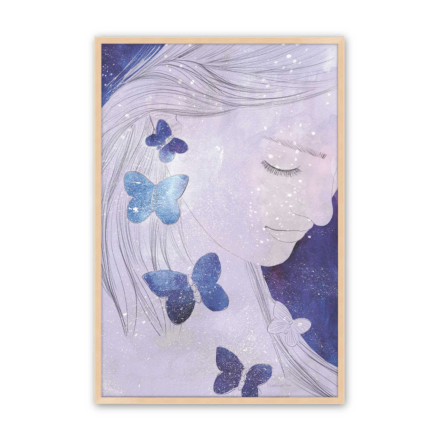 [Color:Raw Maple], Picture of art in a Raw Maple frame