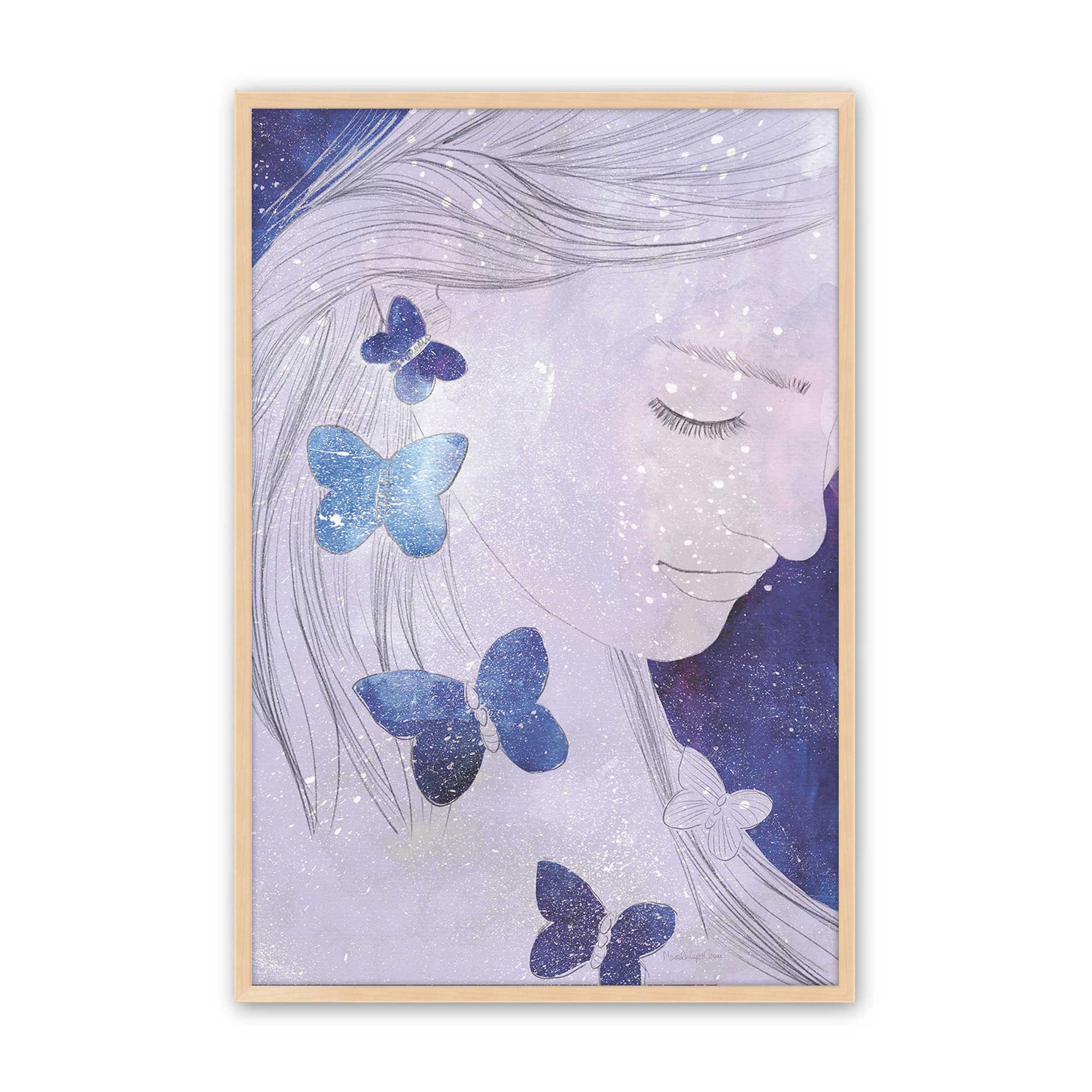 [Color:Raw Maple], Picture of art in a Raw Maple frame