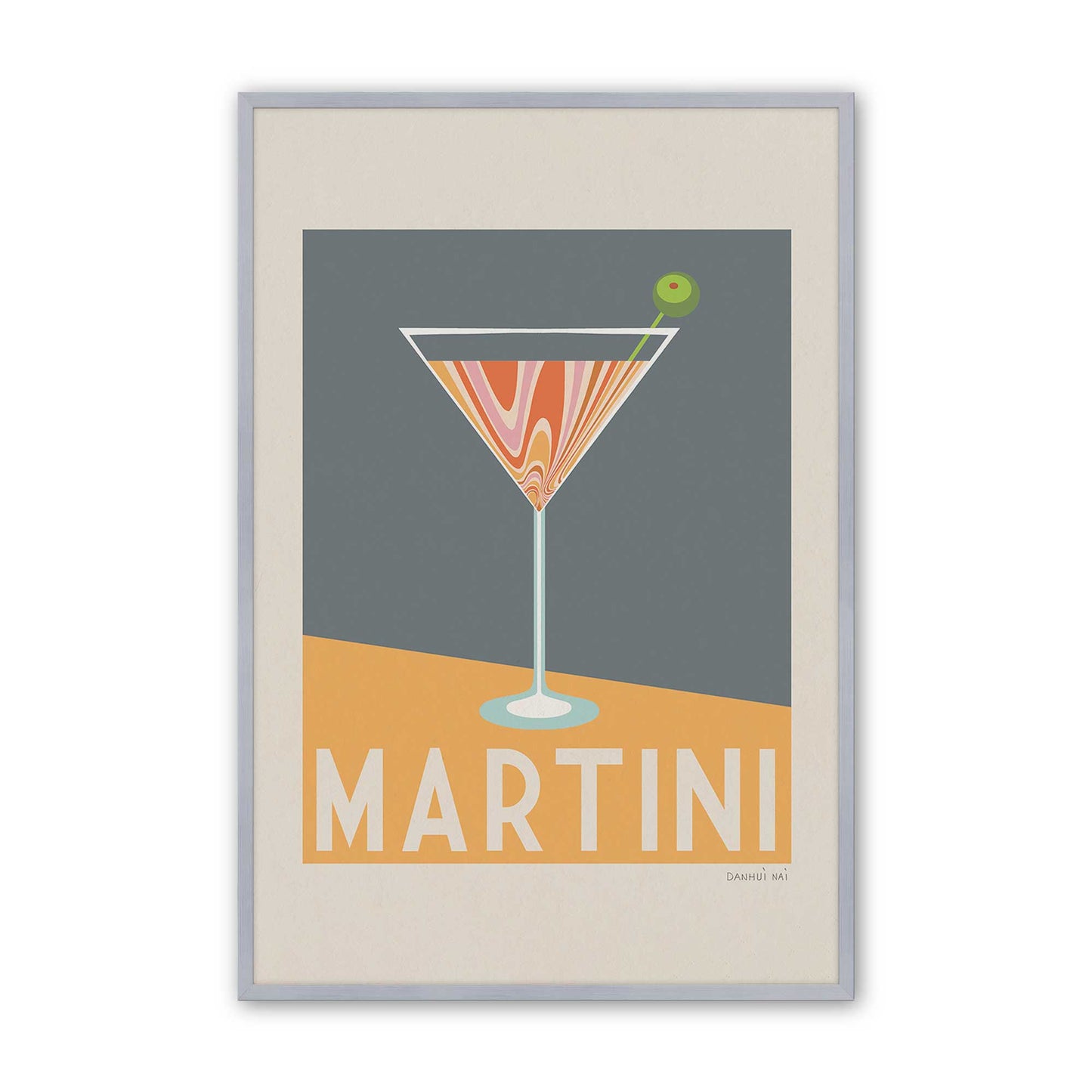 [Color:Polished Chrome], Picture of art in a Polished Chrome frame
