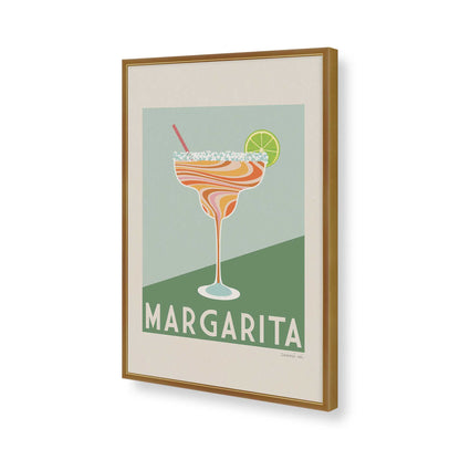 [Color:Polished Gold], Picture of art in a Polished Gold frame of the corner