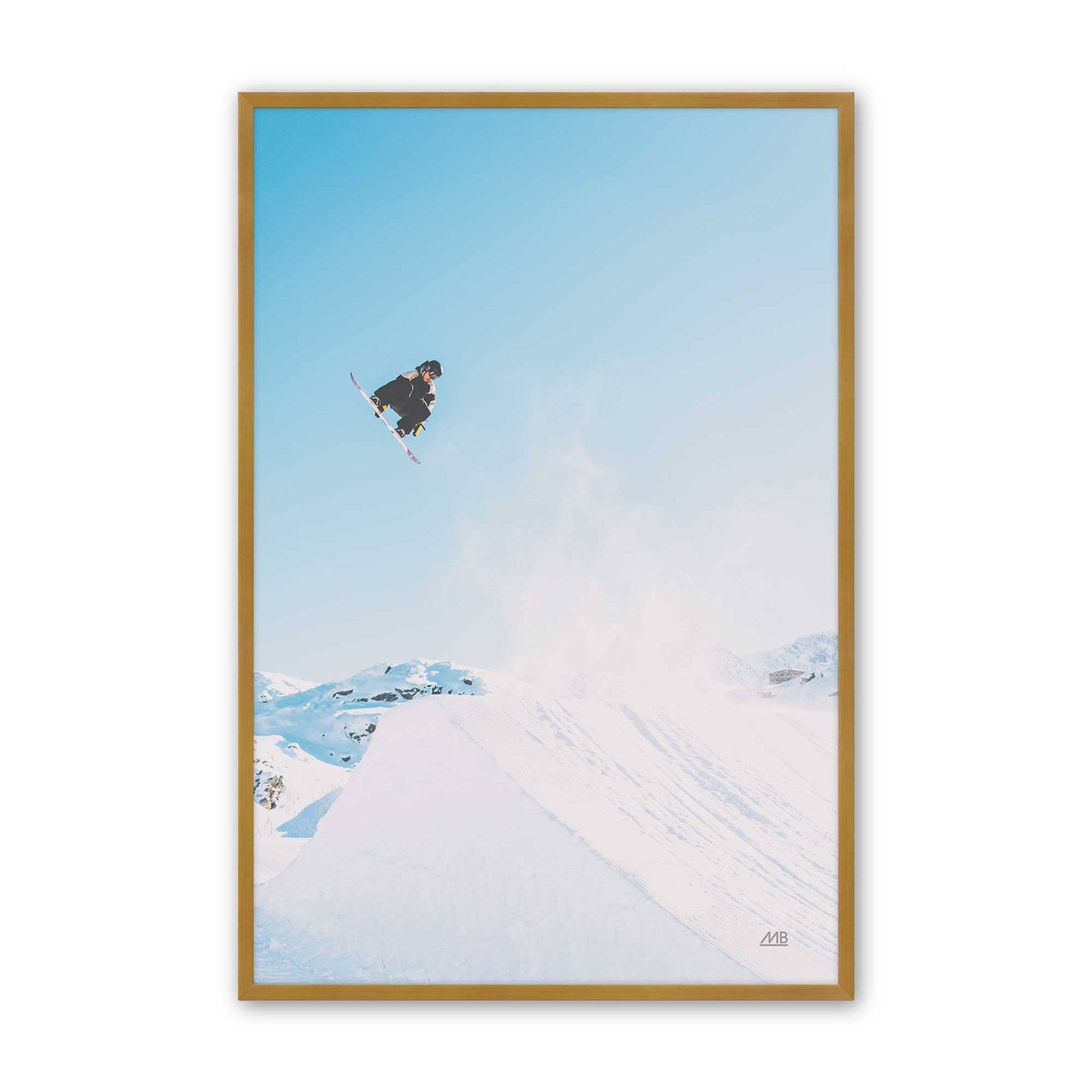 [Color:Polished Gold], Picture of art in a Polished Gold frame