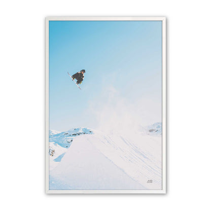 [Color:Opaque White], Picture of art in a Opaque White frame