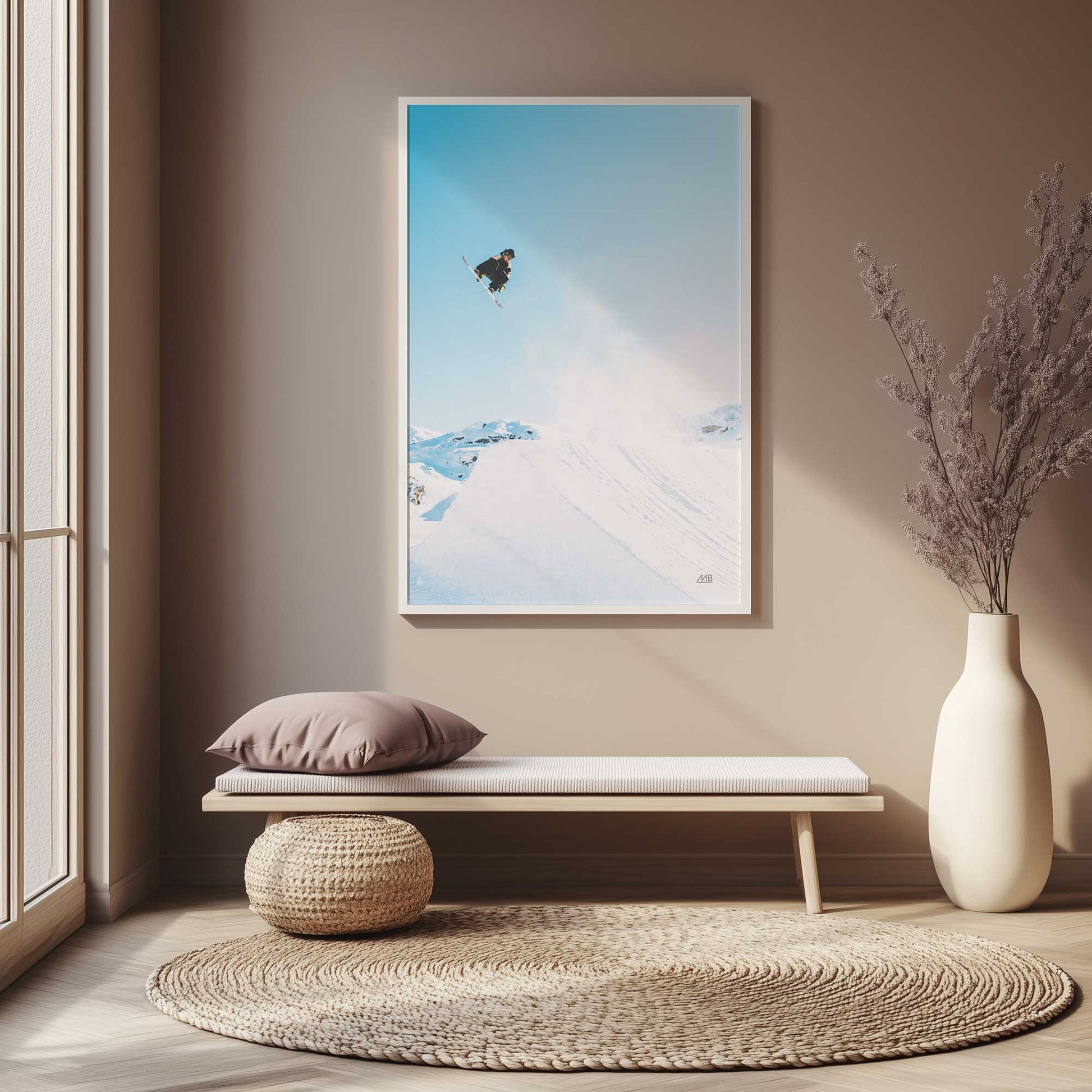 Picture of art in a room