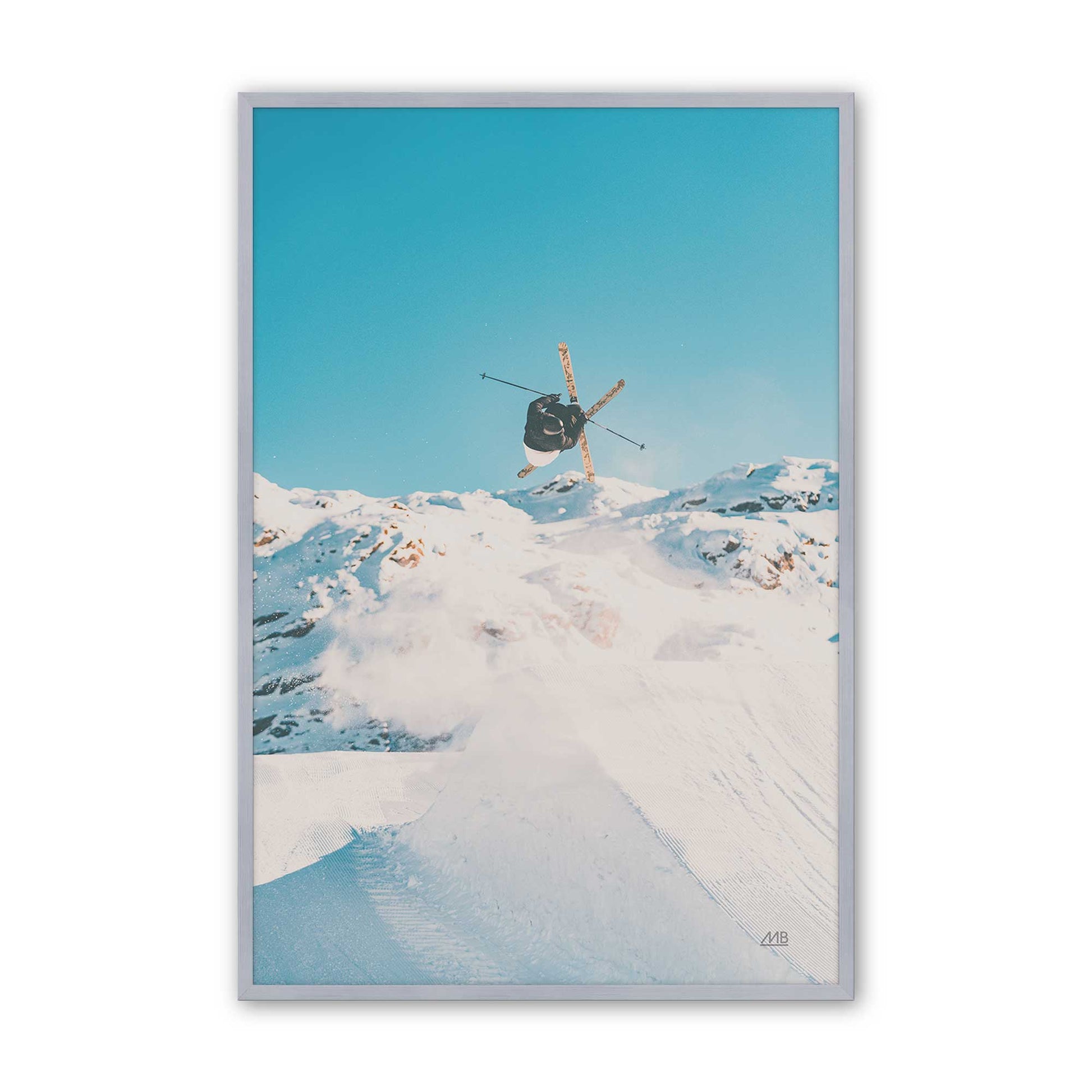 [Color:Polished Chrome], Picture of art in a Polished Chrome frame