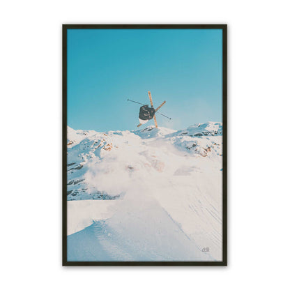 [Color:Satin Black], Picture of art in a Satin Black frame