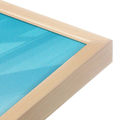 [Color:Raw Maple], Picture of art in a Raw Maple frame at an angle