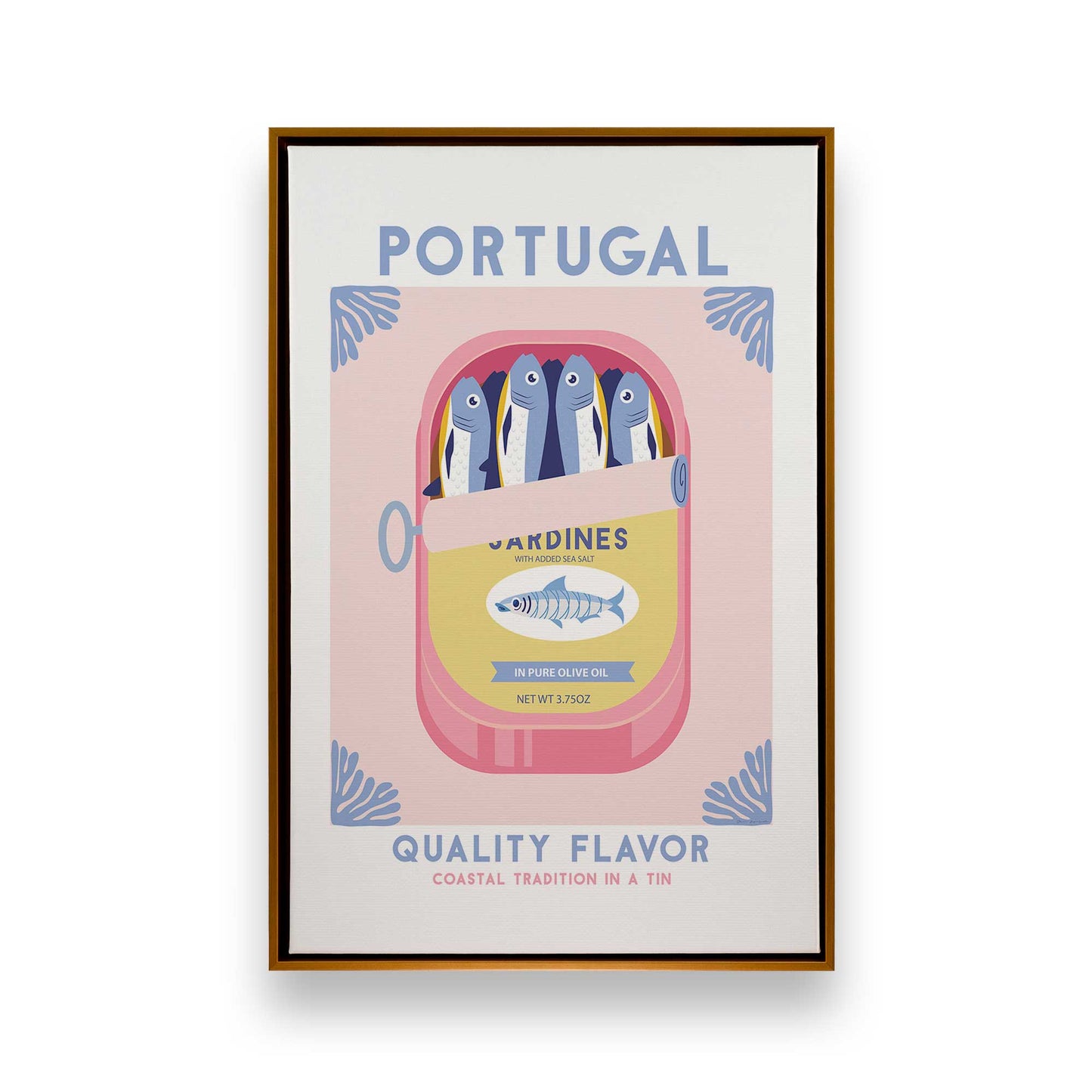 [Color:Polished Gold], Picture of art in a Polished Gold frame
