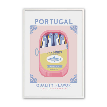 [Color:Opaque White], Picture of art in a Opaque White frame