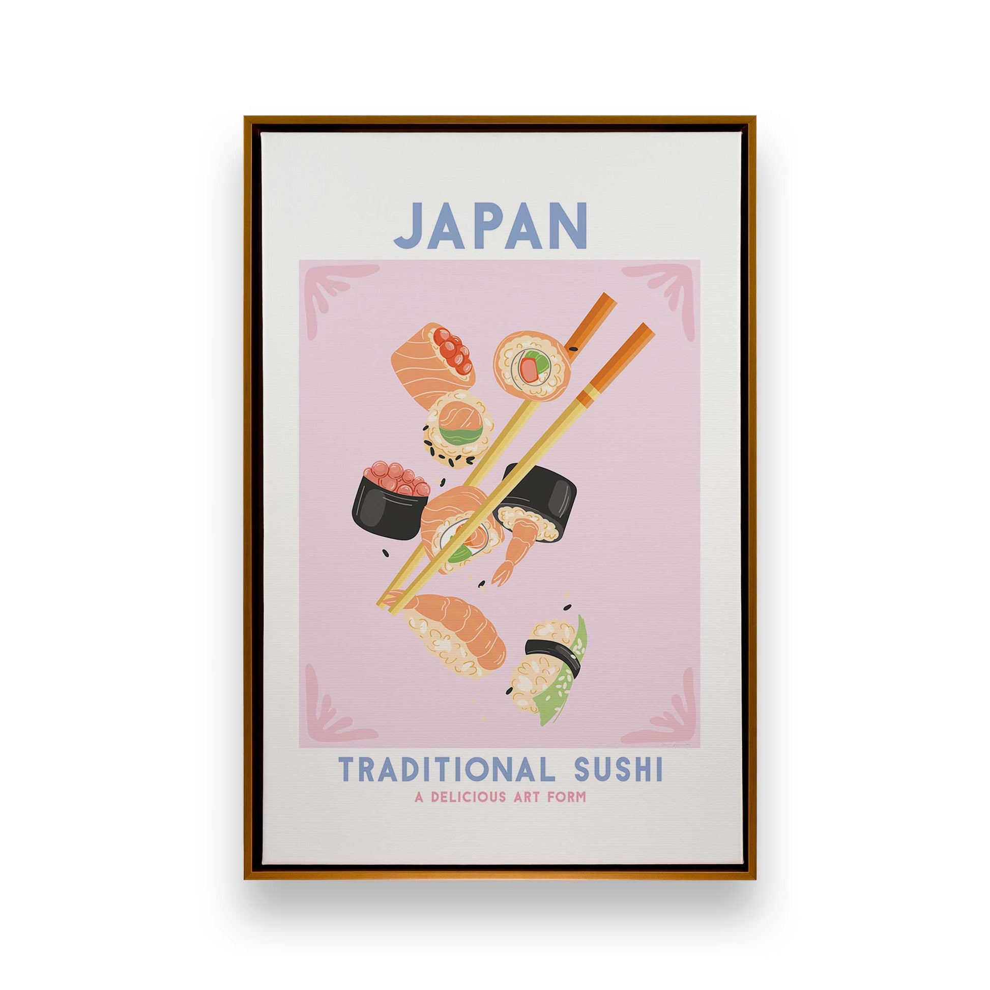 [Color:Polished Gold], Picture of art in a Polished Gold frame