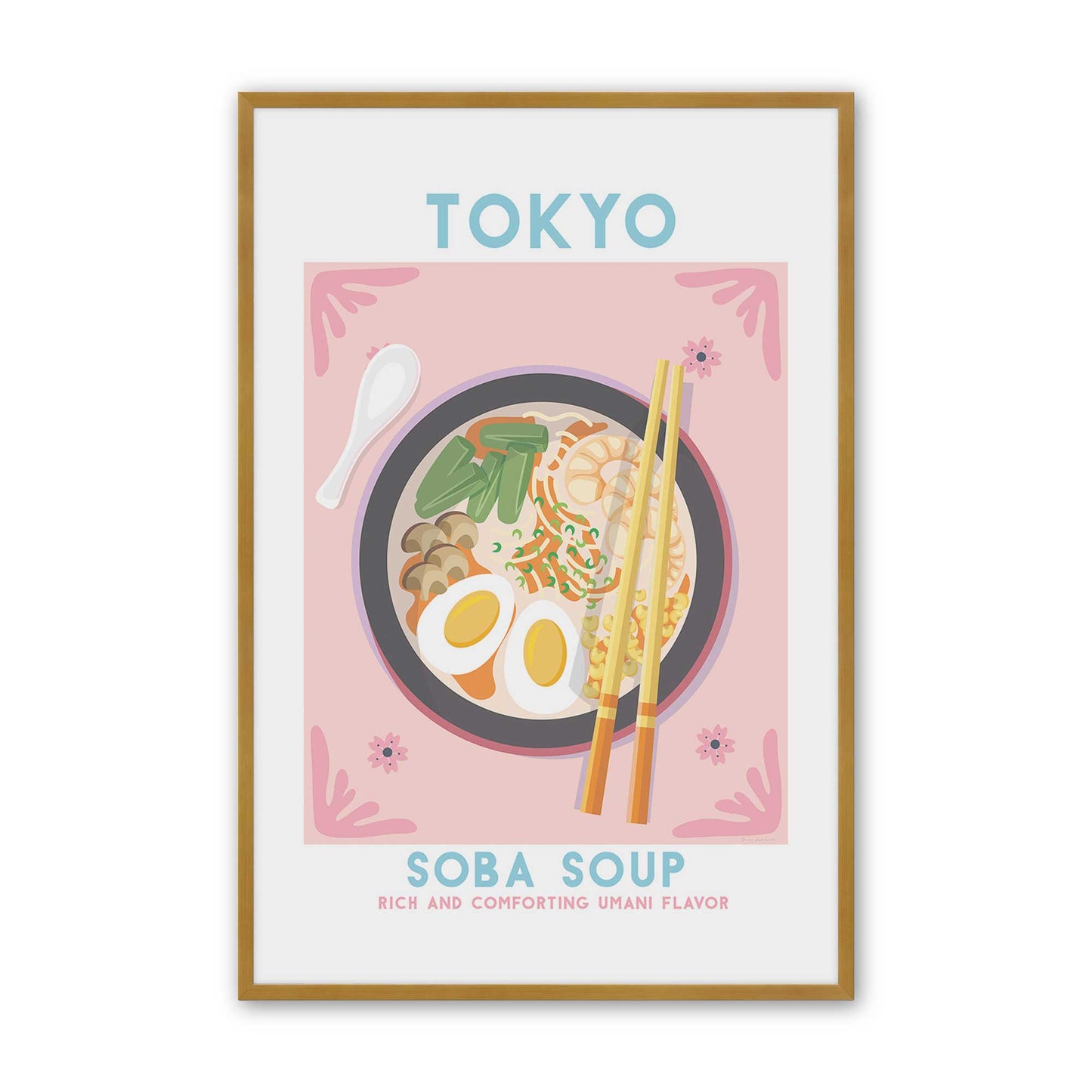 [Color:Polished Gold], Picture of art in a Polished Gold frame