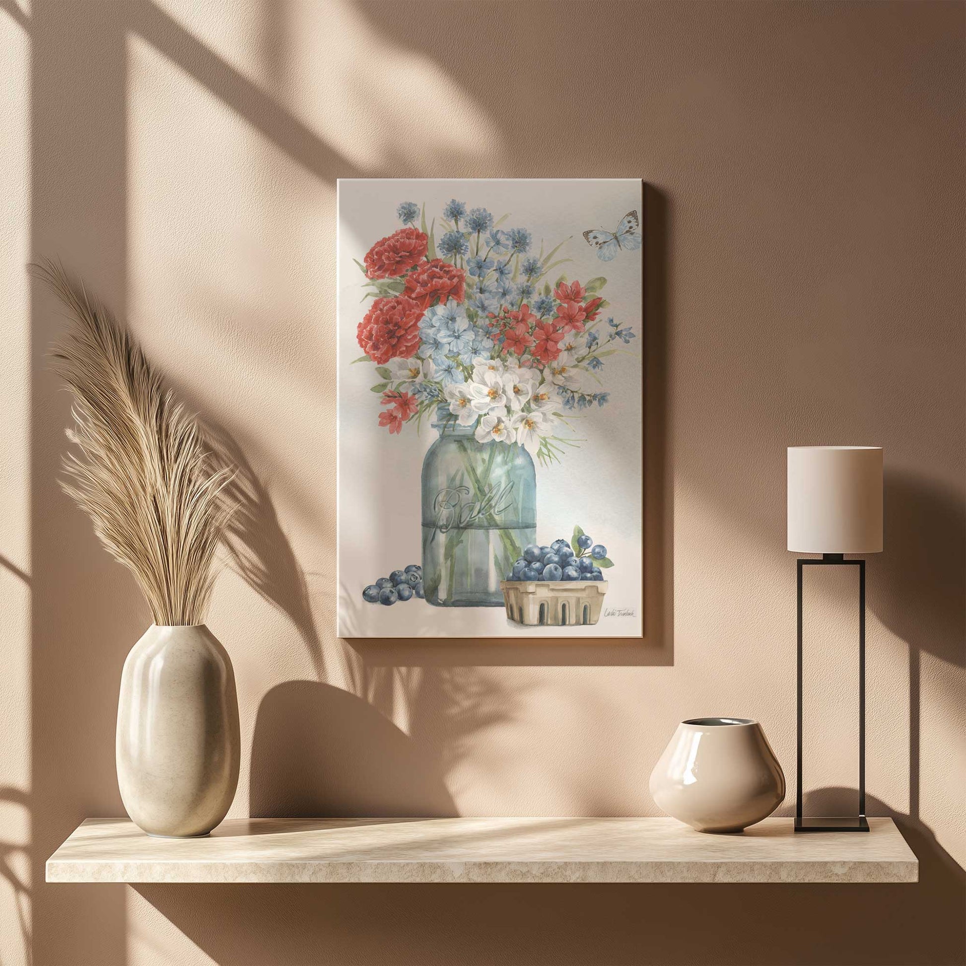 Picture of art in a room