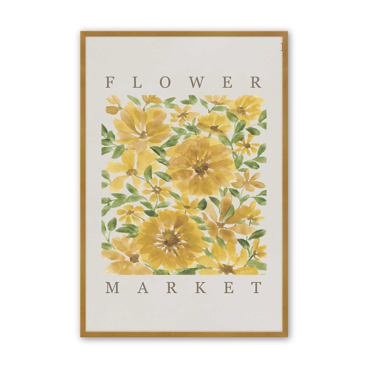 [Color:Polished Gold], Picture of art in a Polished Gold frame