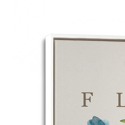 [Color:Opaque White], Picture of art in a White frame at an angle