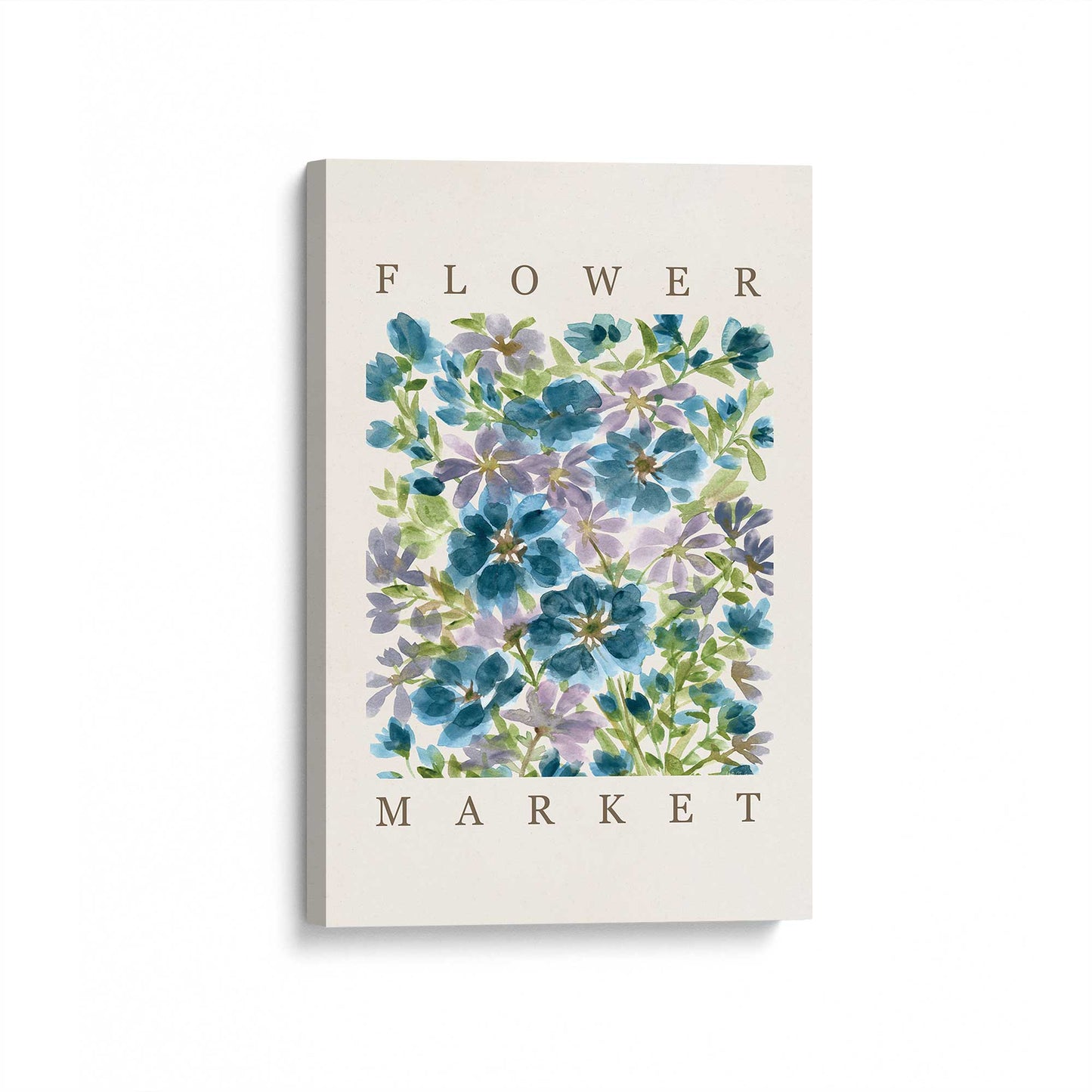 [Color:Stretched Canvas], Picture of art at an angle