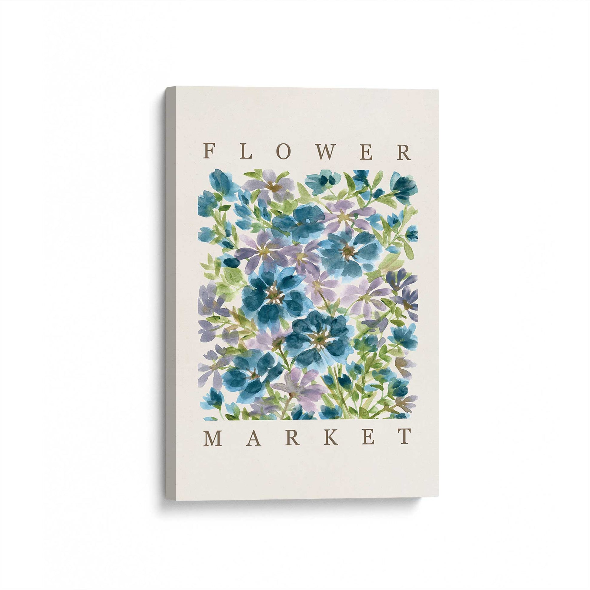 [Color:Stretched Canvas], Picture of art at an angle