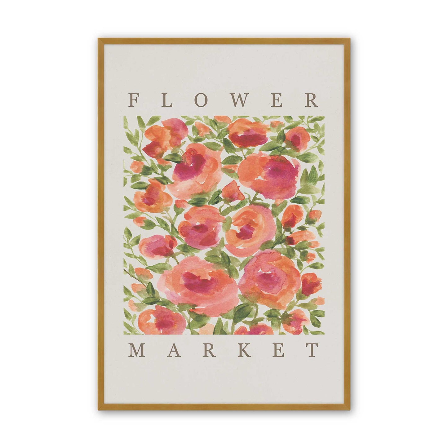 [Color:Polished Gold], Picture of art in a Polished Gold frame