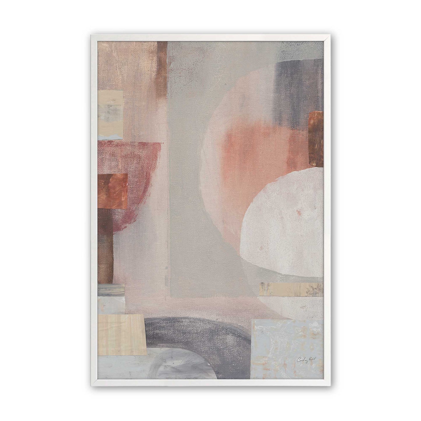 [Color:Opaque White], Picture of art in a Opaque White frame