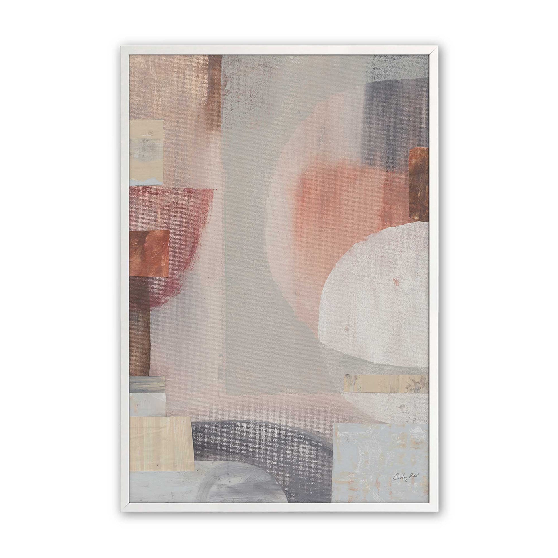 [Color:Opaque White], Picture of art in a Opaque White frame