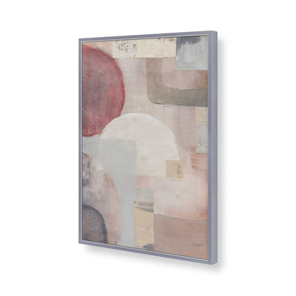 [Color:Polished Chrome], Picture of art in a Polished Chrome frame of the corner