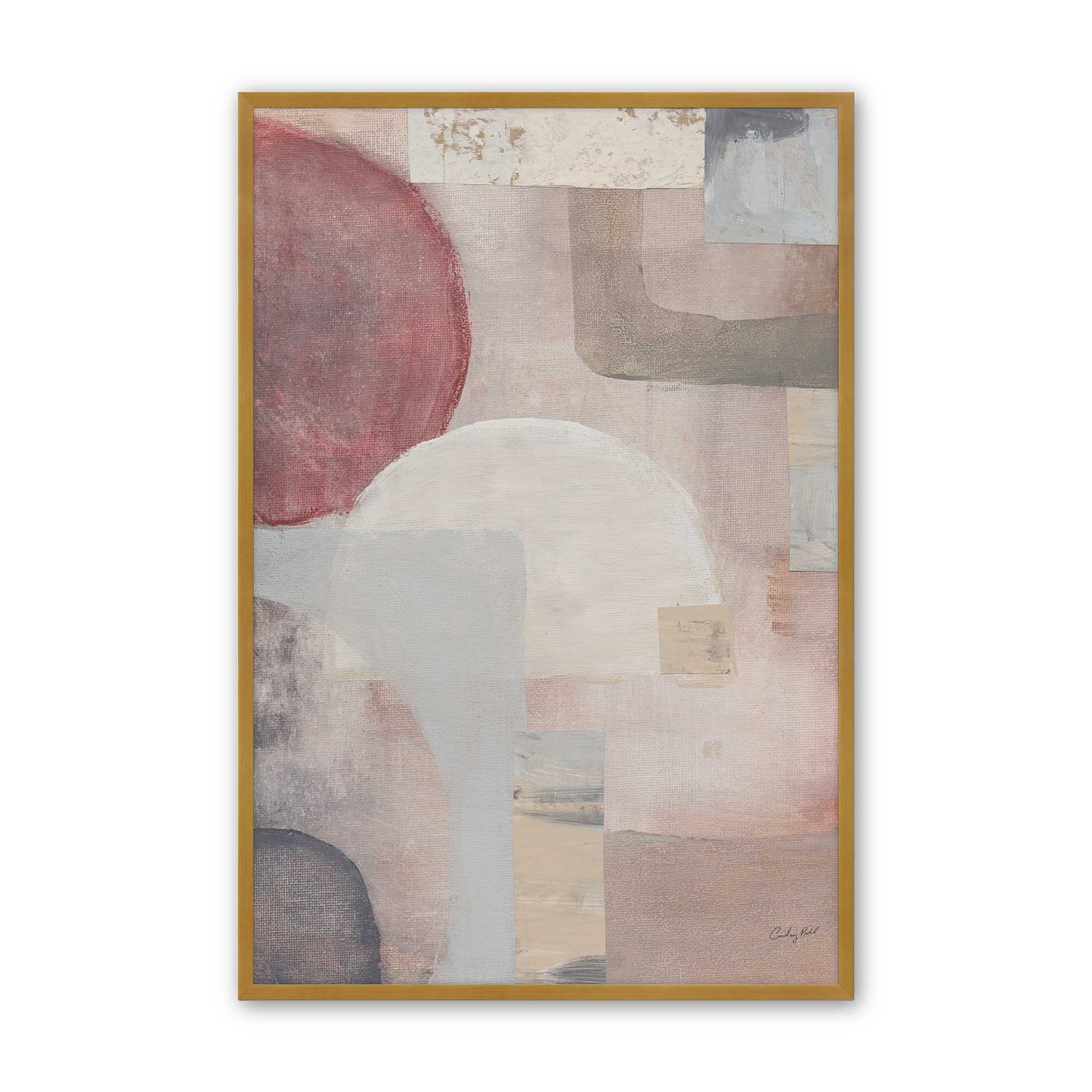 [Color:Polished Gold], Picture of art in a Polished Gold frame