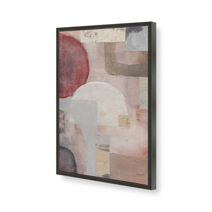[Color:Satin Black], Picture of art in a Satin Black frame of the corner