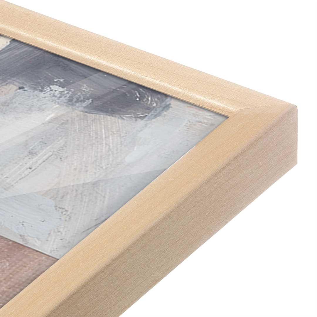 [Color:Raw Maple], Picture of art in a Raw Maple frame at an angle