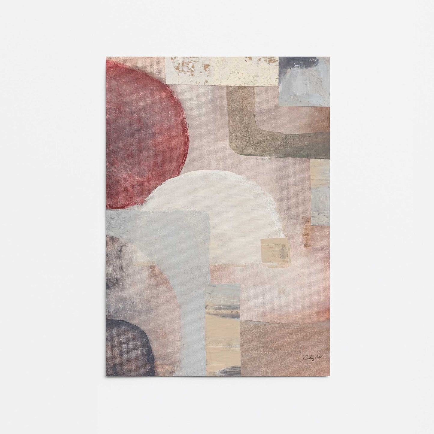 [Color:Rolled Print], Picture of close up of art
