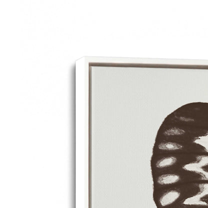 [Color:Opaque White], Picture of art in a White frame at an angle