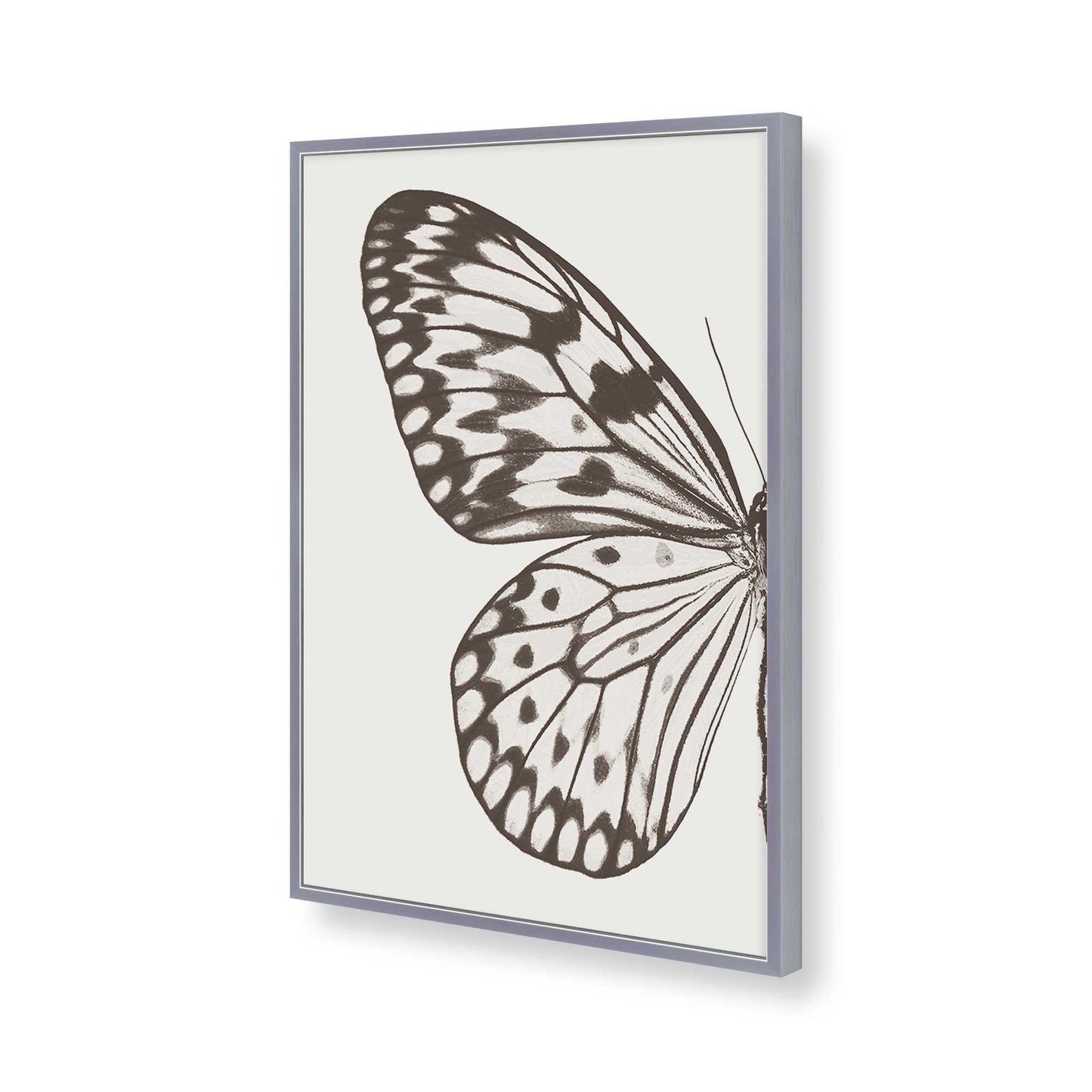 [Color:Polished Chrome], Picture of art in a Polished Chrome frame of the corner