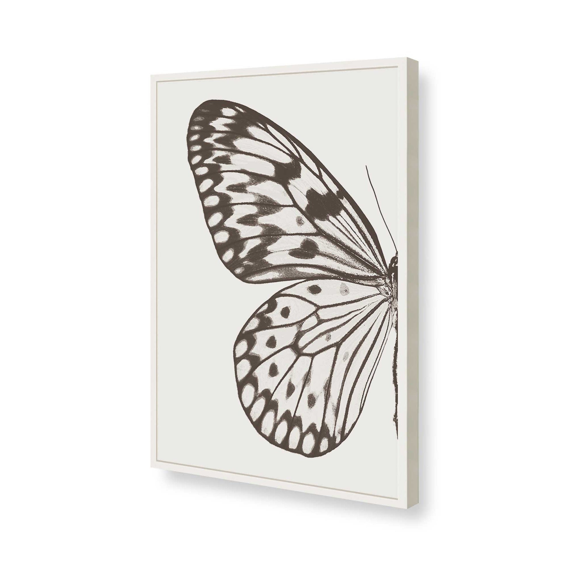 [Color:Opaque White], Picture of art in a Opaque White frame of the corner
