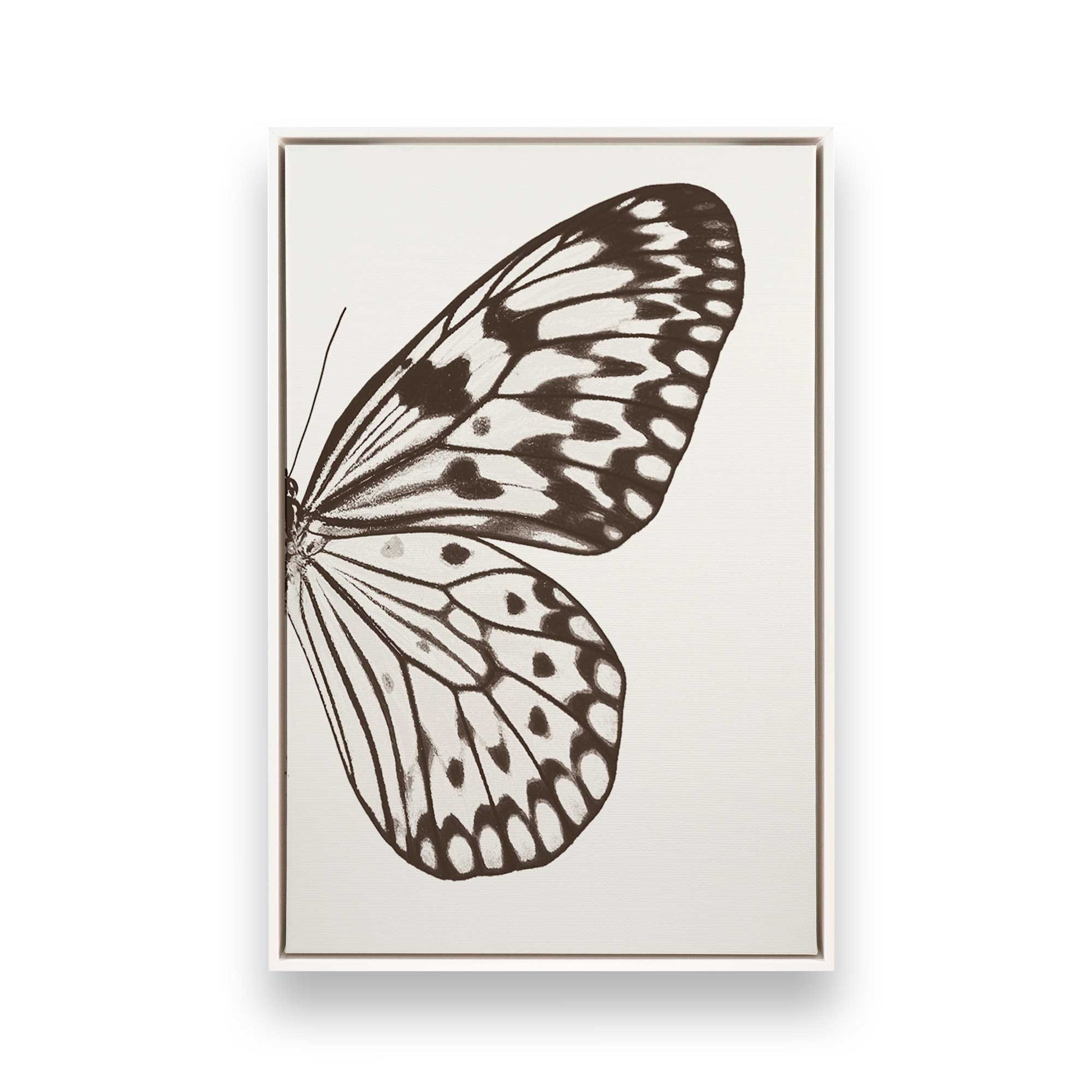 [Color:Opaque White], Picture of art in a White frame