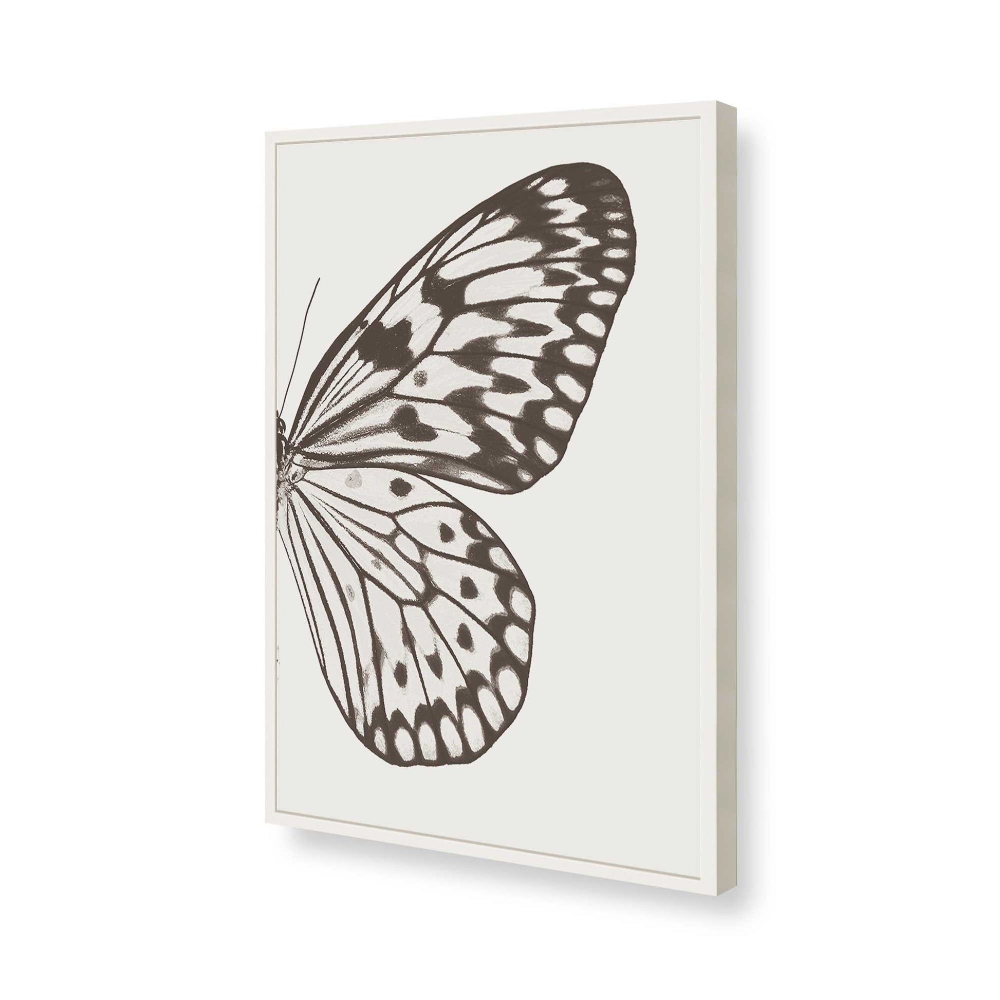[Color:Opaque White], Picture of art in a Opaque White frame of the corner