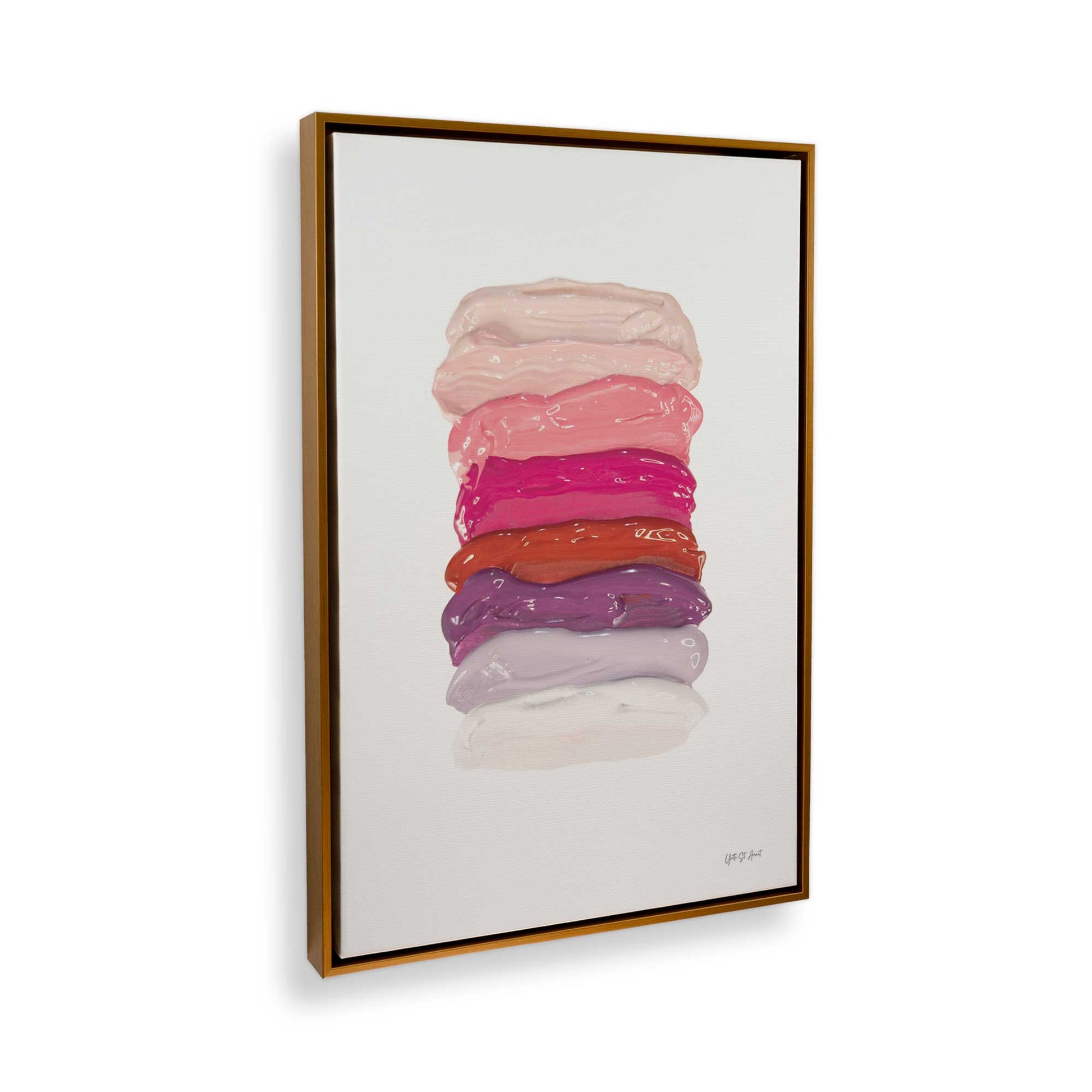 [Color:Polished Gold], Picture of the corner of the art