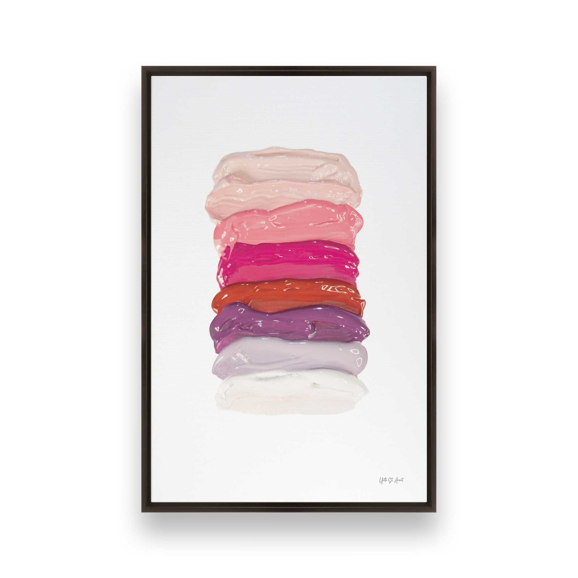 [Color:Espresso], Picture of art in a Espresso frame