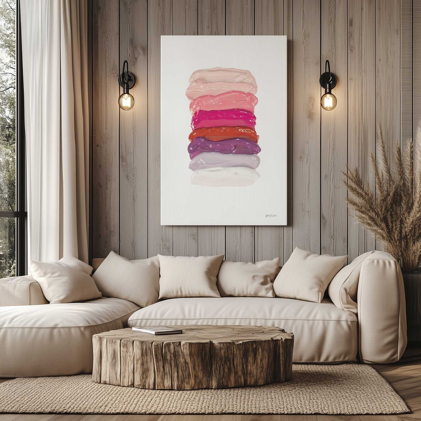 Picture of art in a room