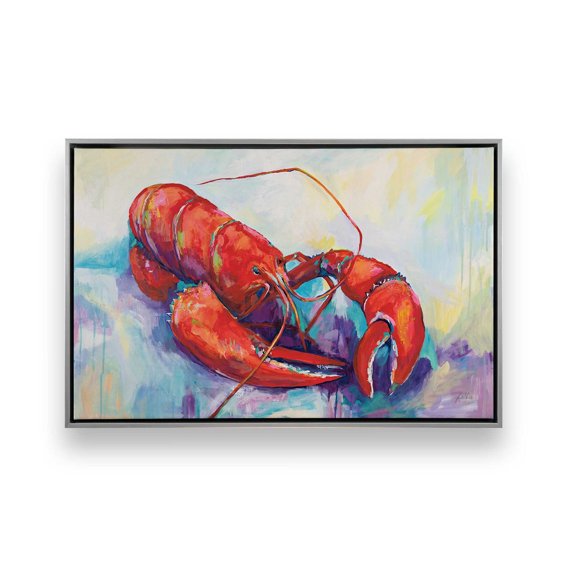 [Color:Polished Chrome], Picture of art in a Polished Chrome frame