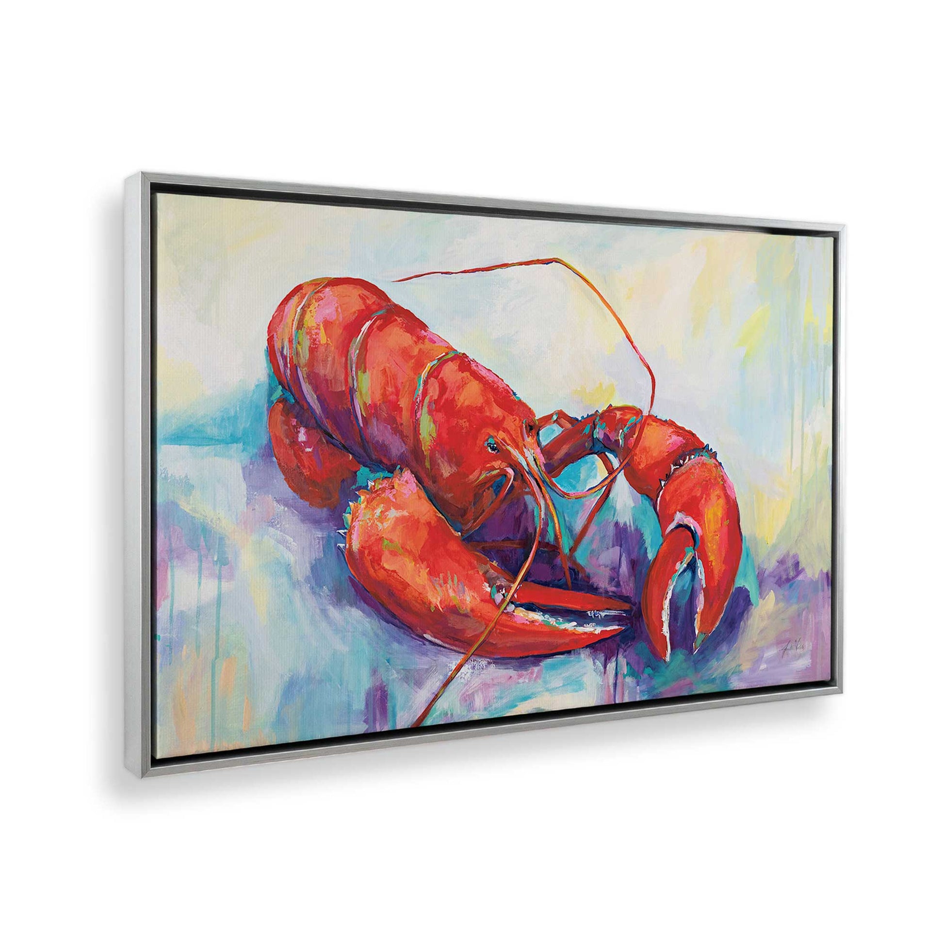 [Color:Polished Chrome], Picture of the corner of the art