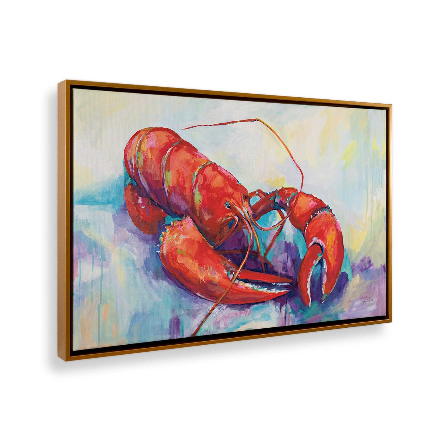 [Color:Polished Gold], Picture of the corner of the art