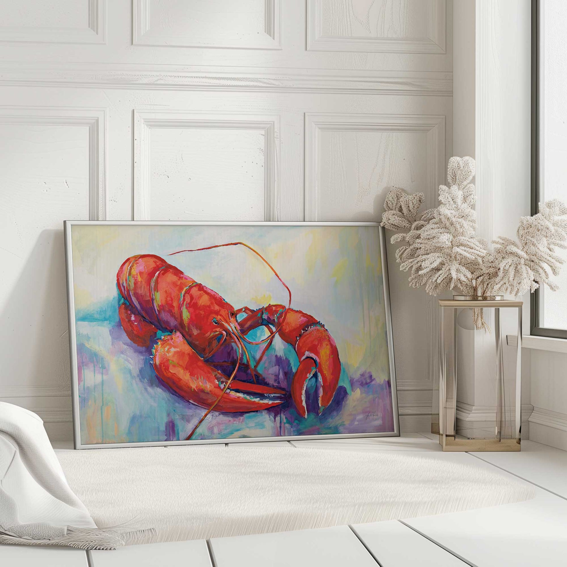 Picture of art in a room