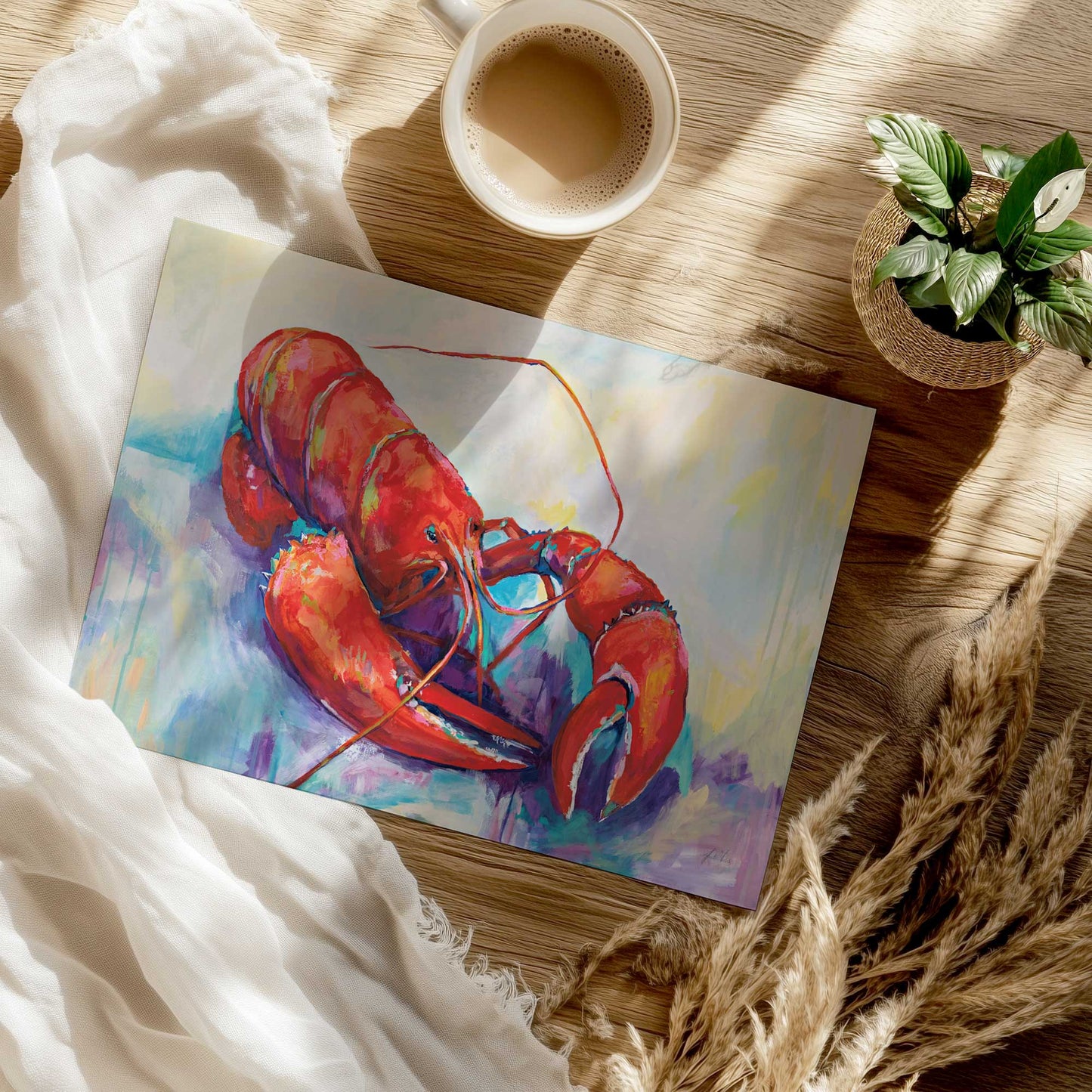 [Color:Rolled Print], Picture of close up of art