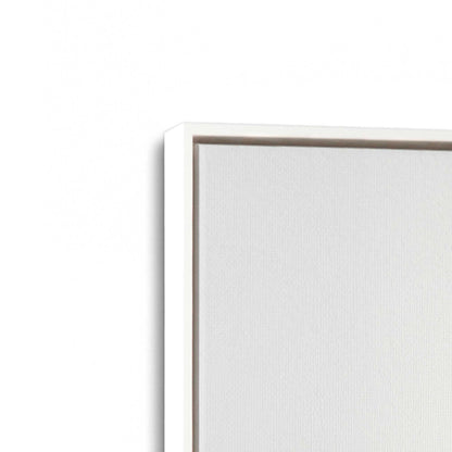 [Color:Opaque White], Picture of art in a White frame at an angle