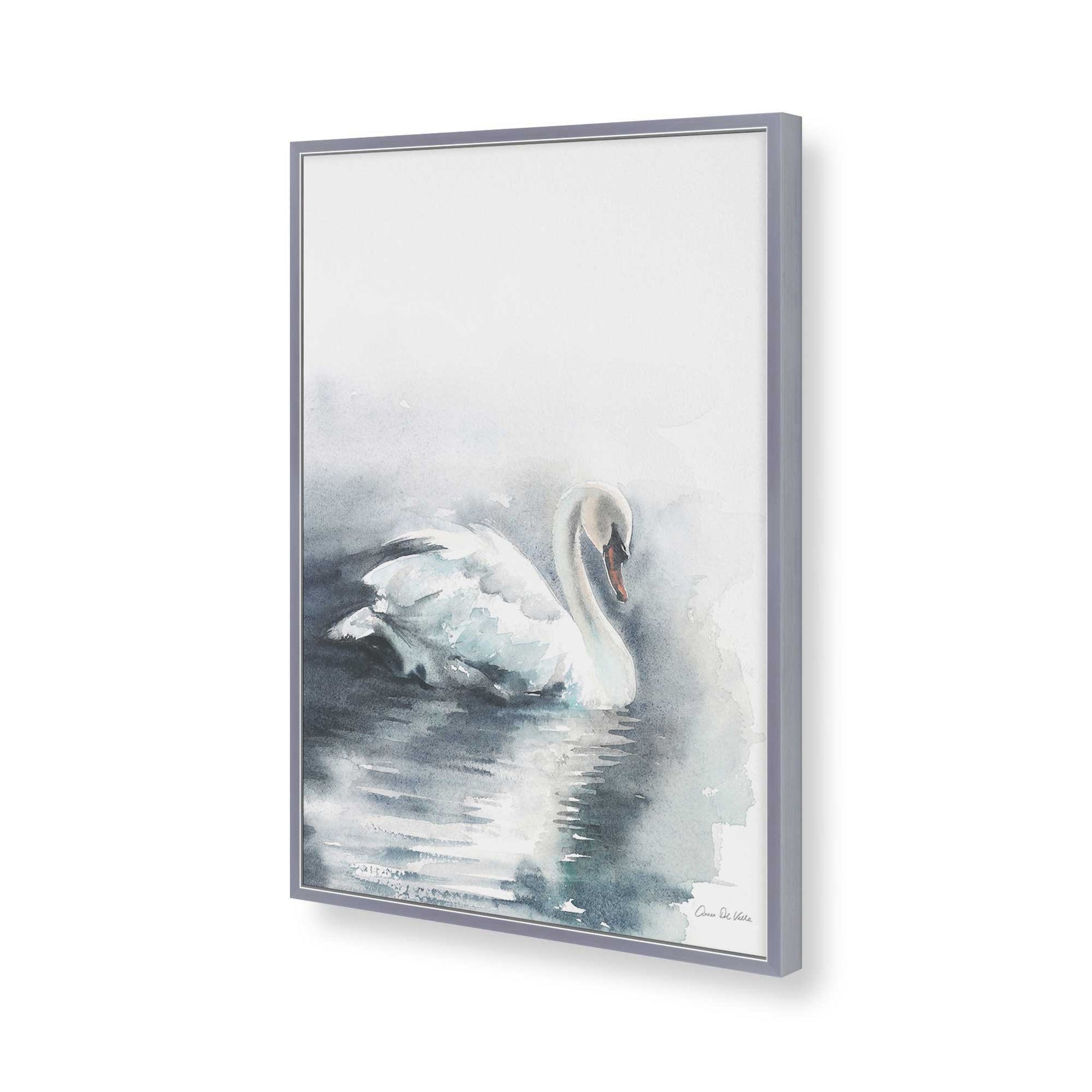 [Color:Polished Chrome], Picture of art in a Polished Chrome frame of the corner