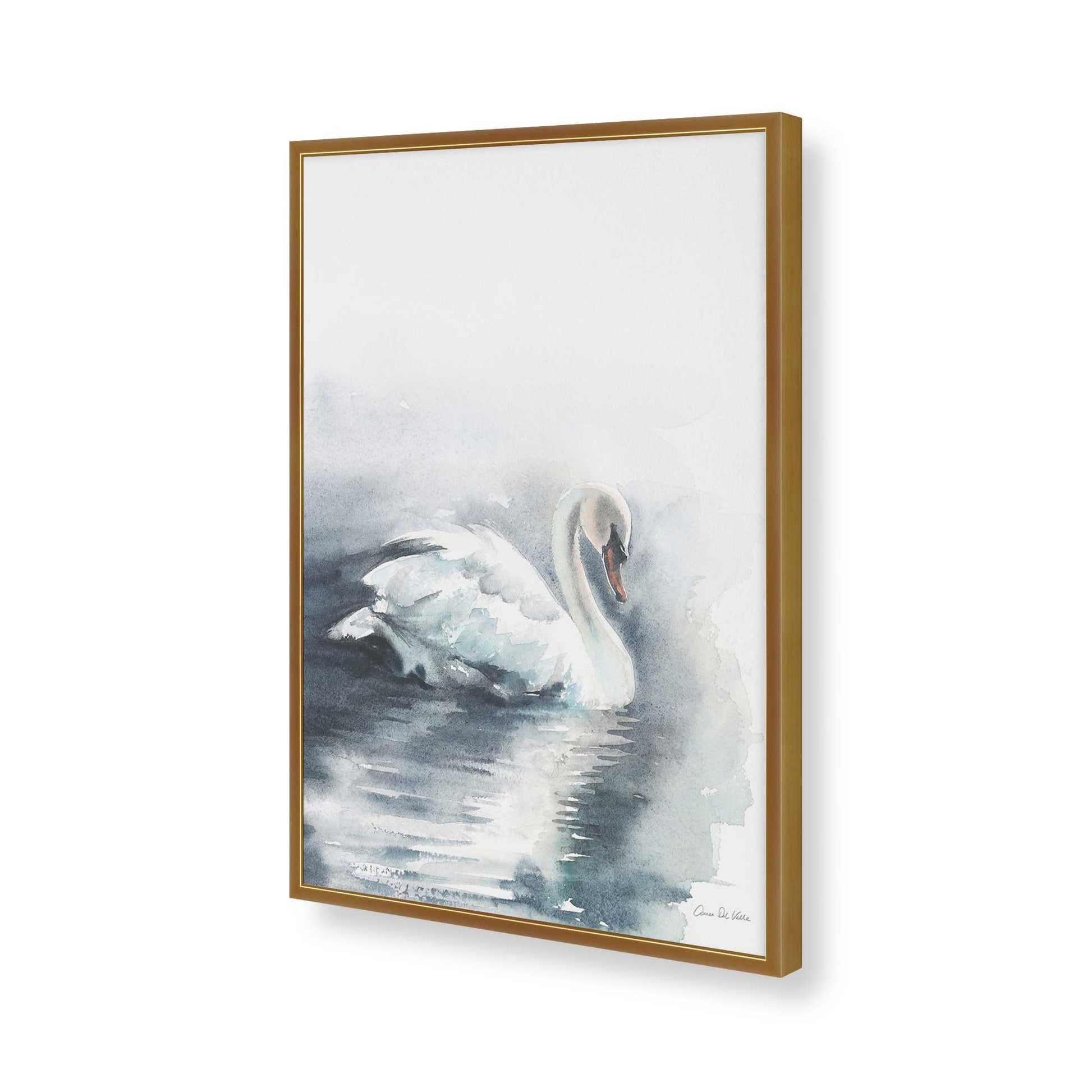 [Color:Polished Gold], Picture of art in a Polished Gold frame of the corner
