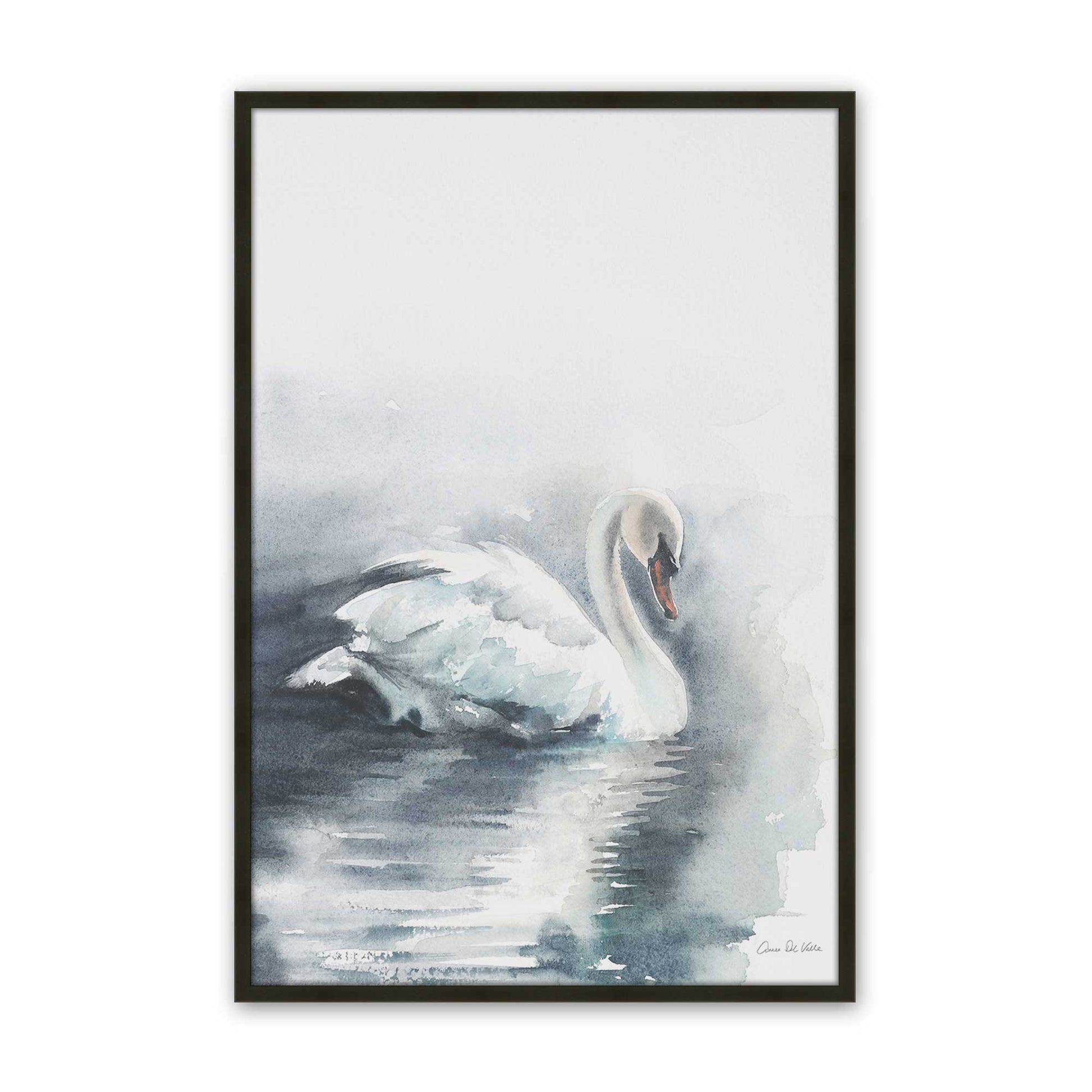 [Color:Satin Black], Picture of art in a Satin Black frame