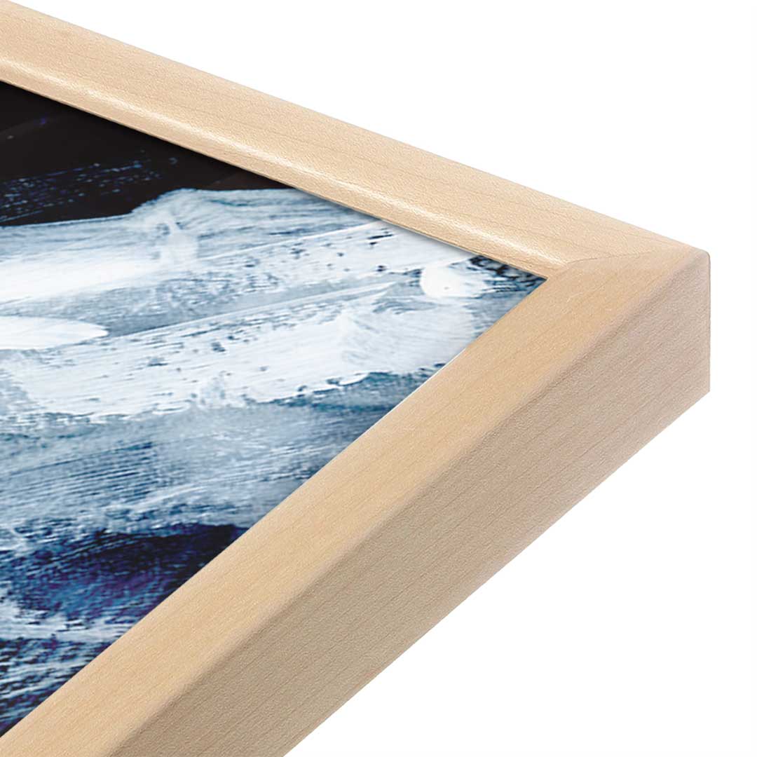 [Color:Raw Maple], Picture of art in a Raw Maple frame at an angle