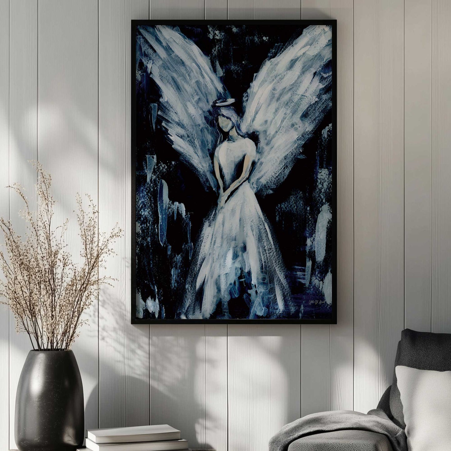 Picture of art in a room