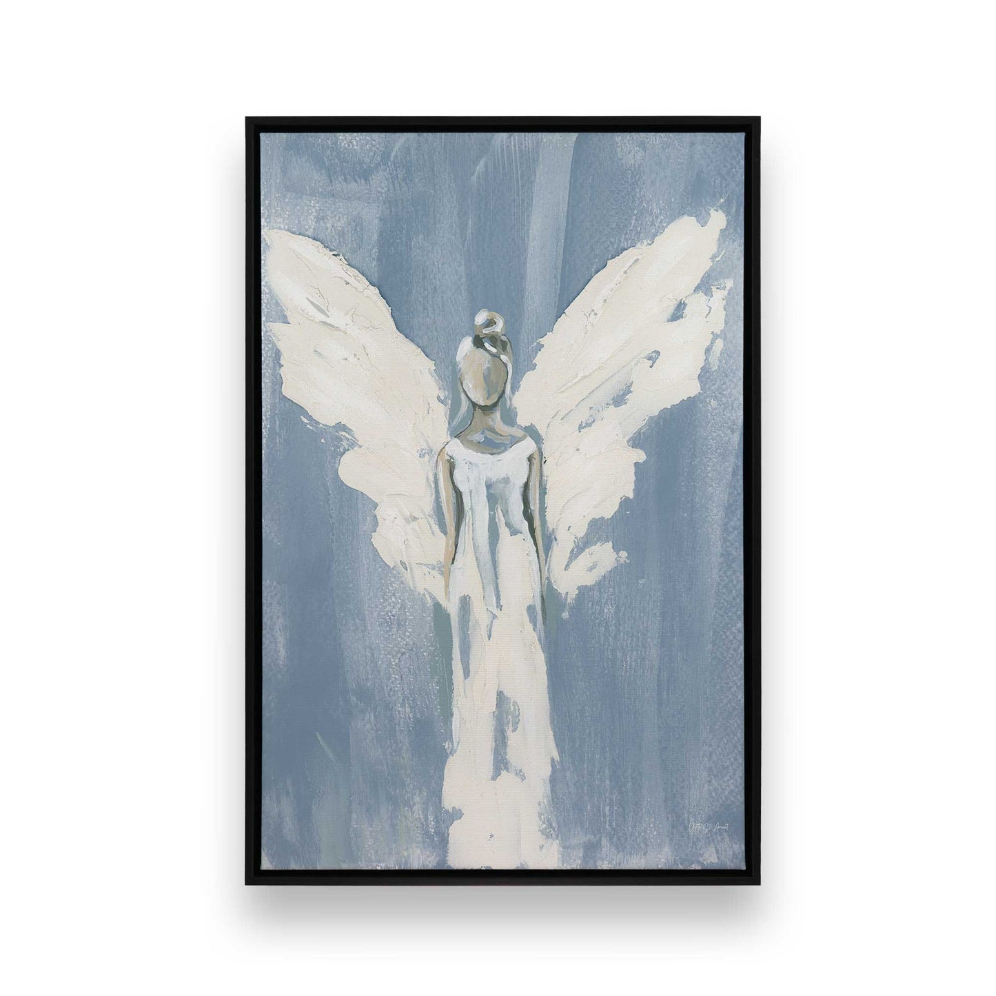 [Color:Satin Black], Picture of art in a Satin Black frame