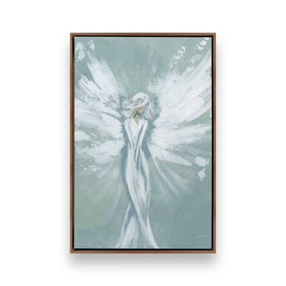 [Color:Walnut], Picture of art in a Walnut frame