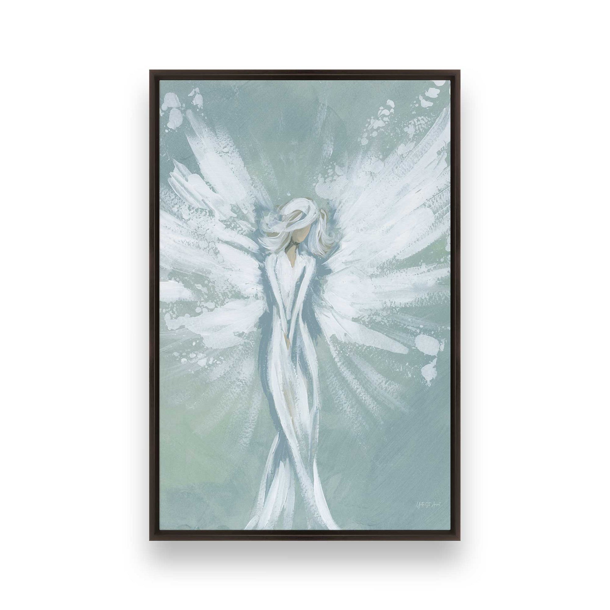 [Color:Espresso], Picture of art in a Espresso frame